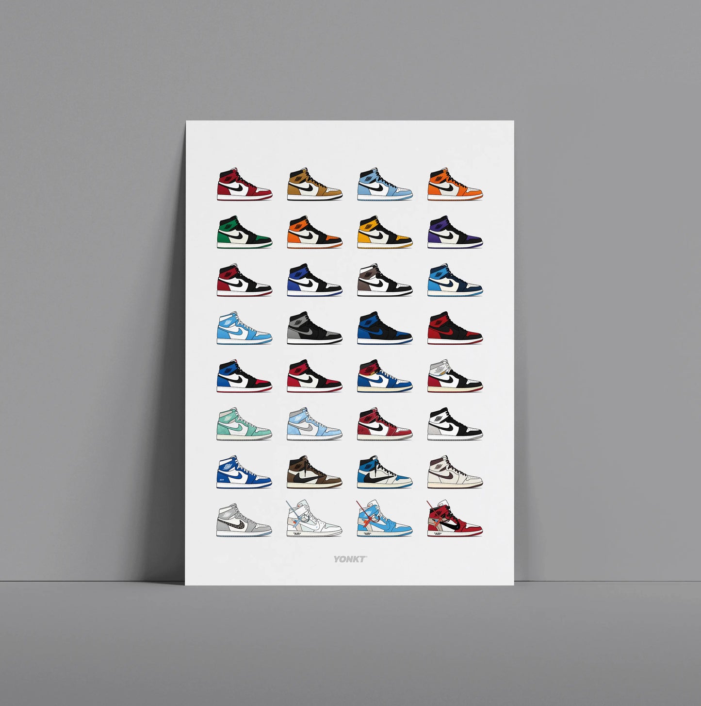 Artwork Air Jordan 1 High Collection