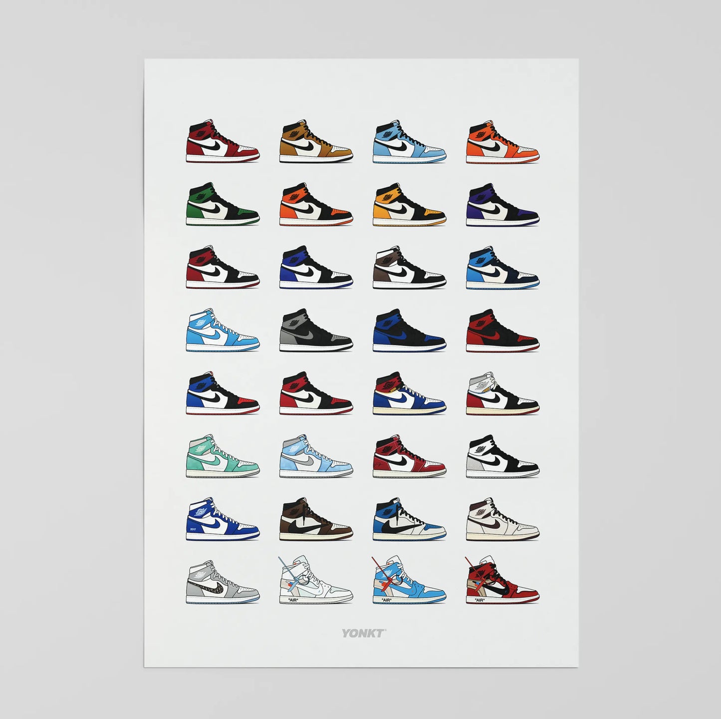 Artwork Air Jordan 1 High Collection