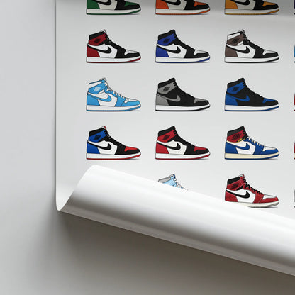 Artwork Air Jordan 1 High Collection