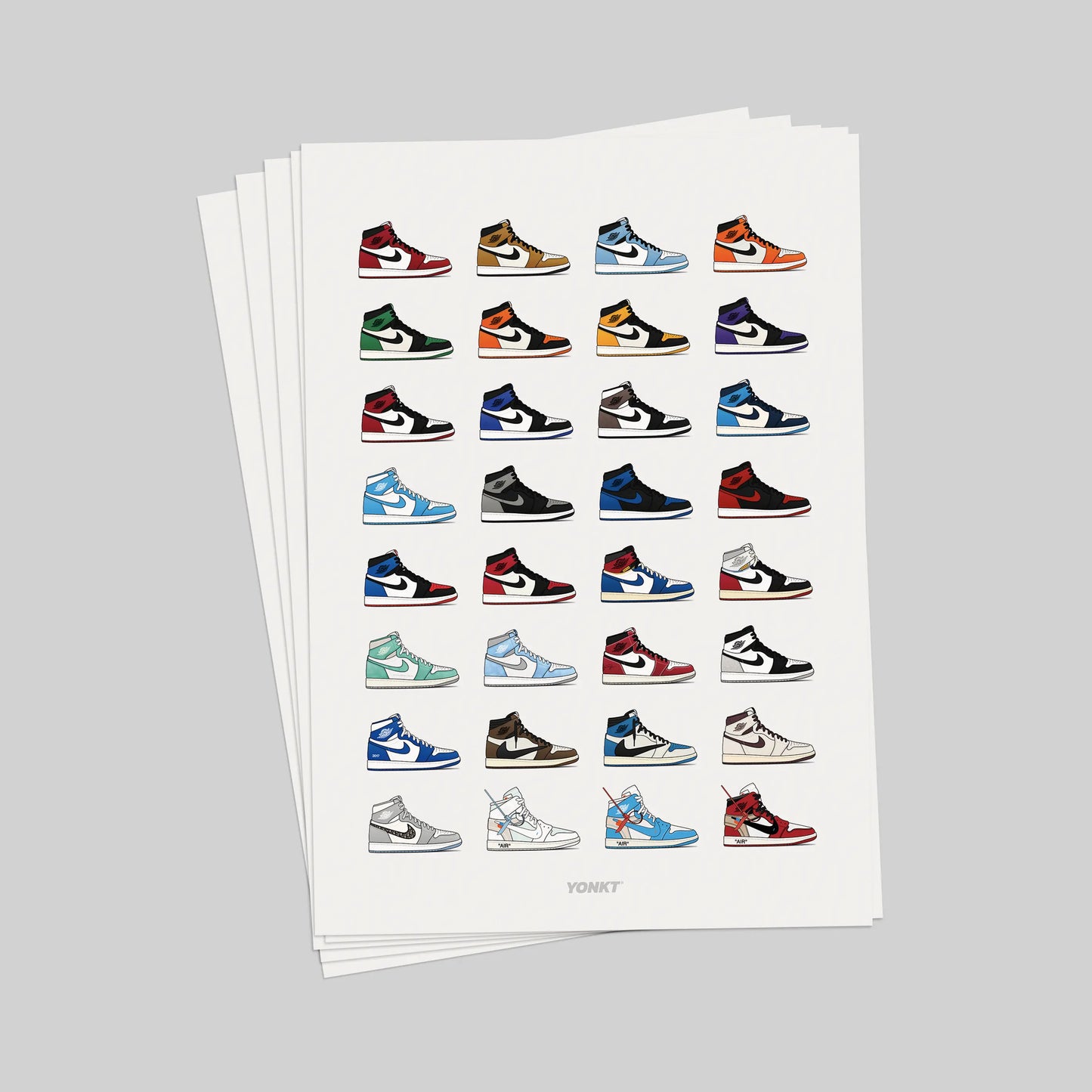 Artwork Air Jordan 1 High Collection