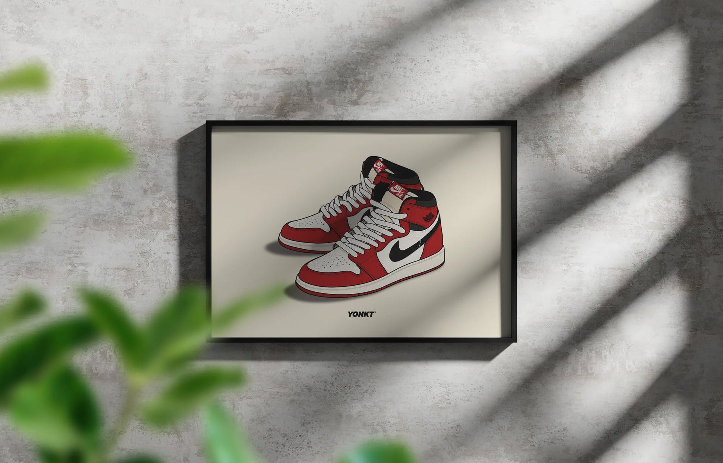 Artwork Air Jordan 1 Retro High OG Lost & Found