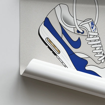 Artwork Nike Air Max 1 OG Royal