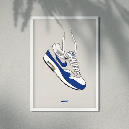 Artwork Nike Air Max 1 OG Royal