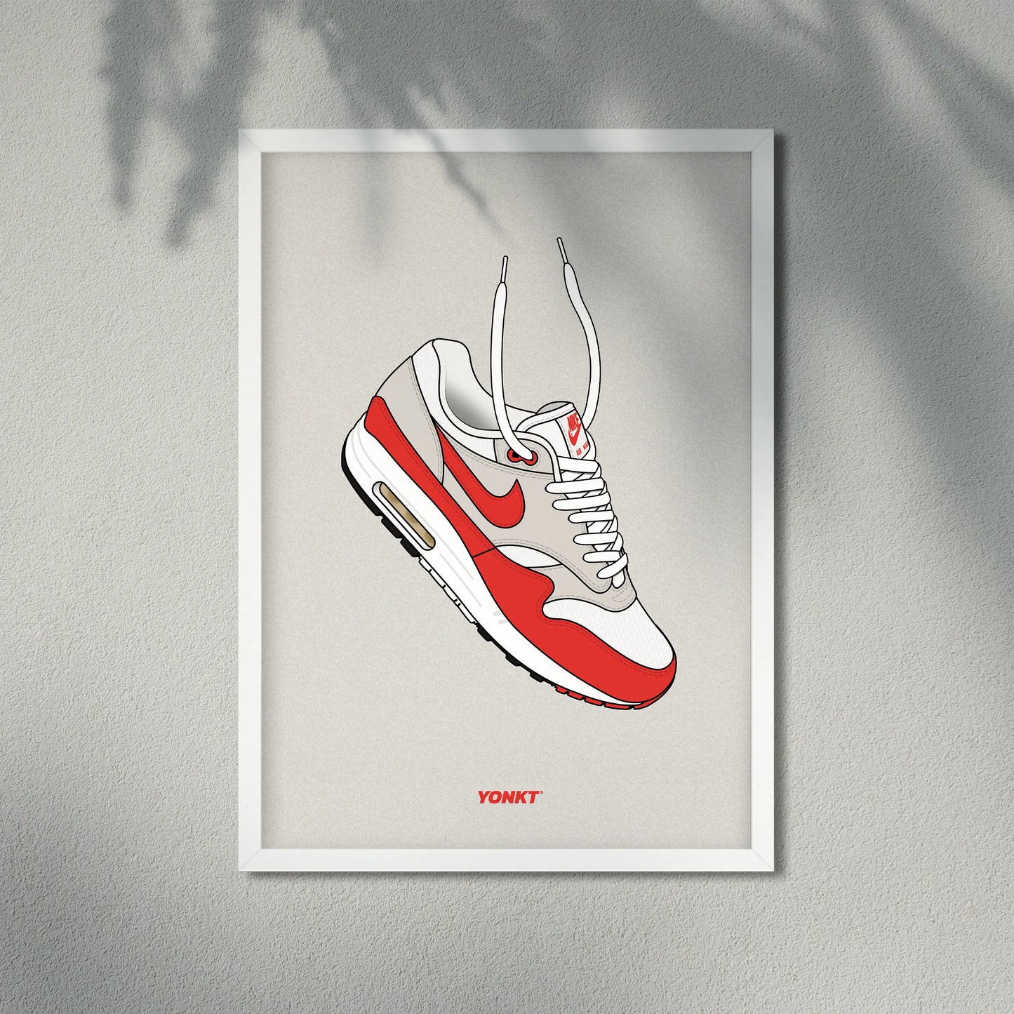 Artwork Nike Air Max 1 OG Red