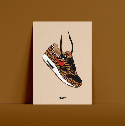 Artwork Atmos x Nike Air Max 1 Animal Pack 2.0