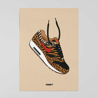 Artwork Atmos x Nike Air Max 1 Animal Pack 2.0