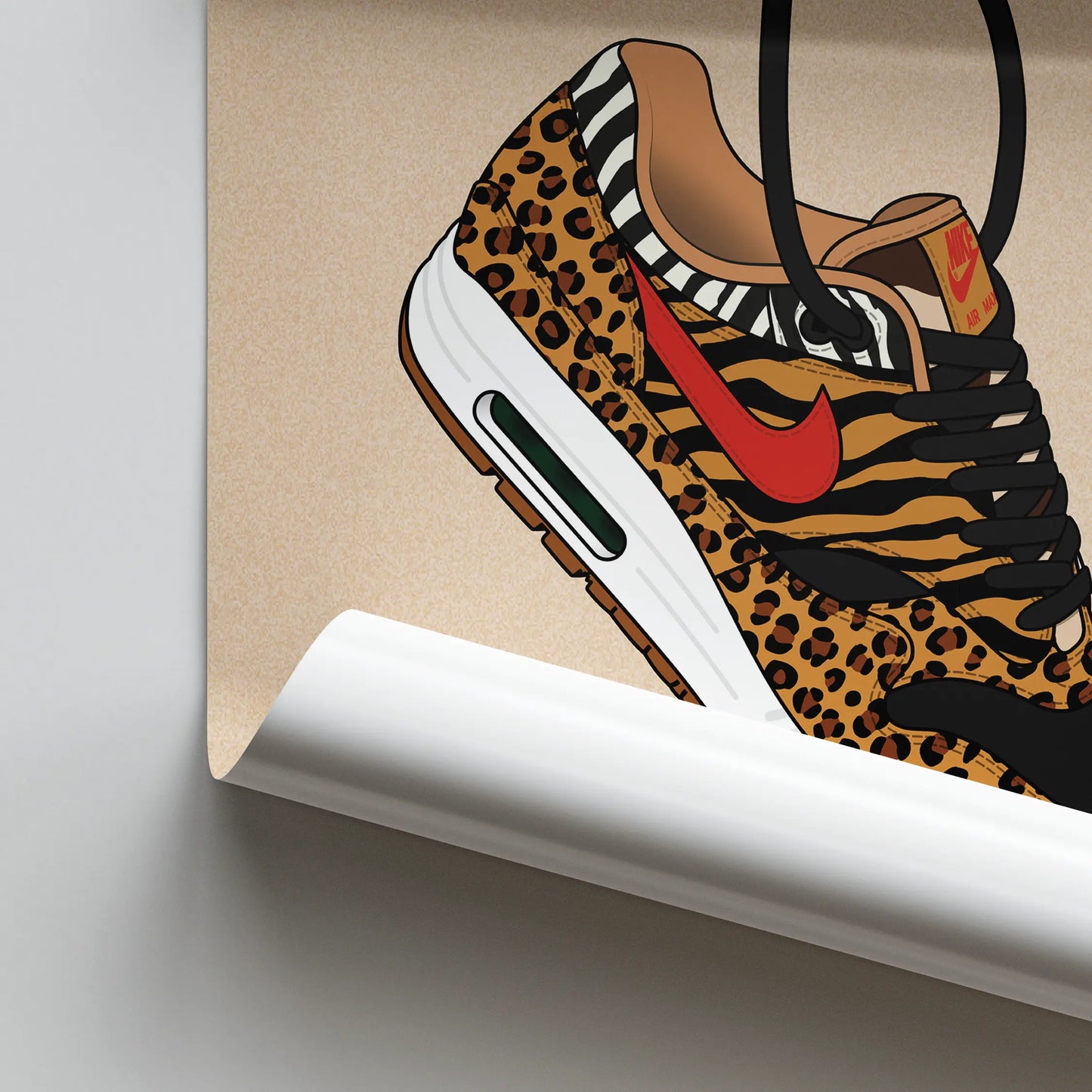 Artwork Atmos x Nike Air Max 1 Animal Pack 2.0