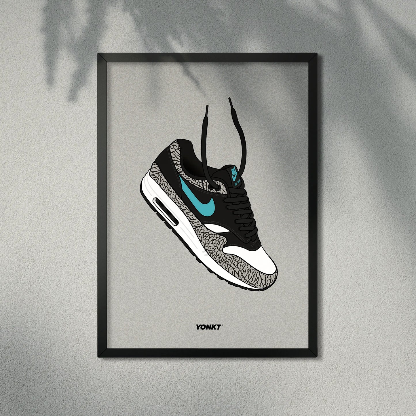 Artwork Atmos x Nike Air Max 1 Elephant