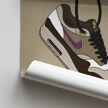 Artwork Atmos x Nike Air Max 1 B Viotech