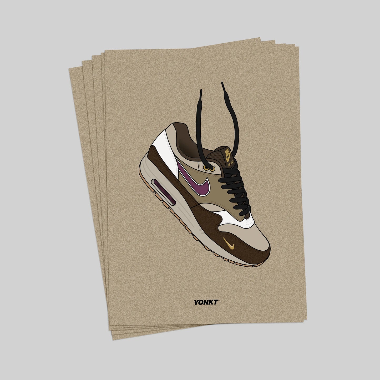 Artwork Atmos x Nike Air Max 1 B Viotech