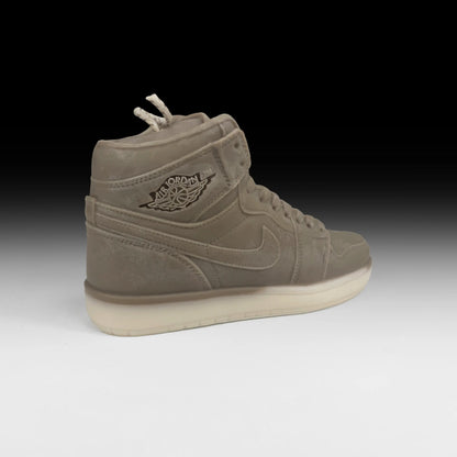 Bougie Sneaker AJ1 High Bicolore - Cappuccino