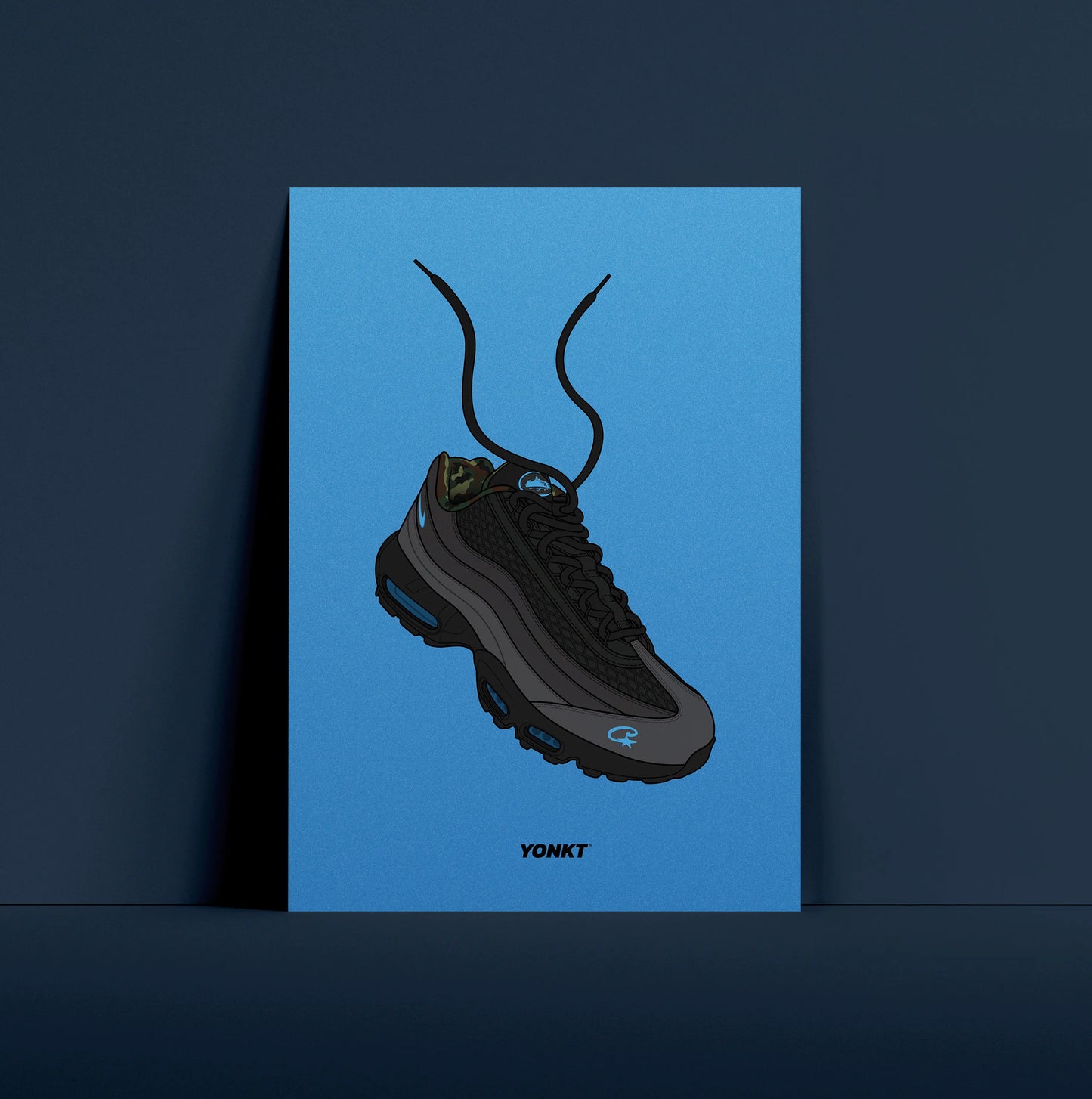 Artwork Corteiz x Nike Air Max 95 SP Aegean Storm