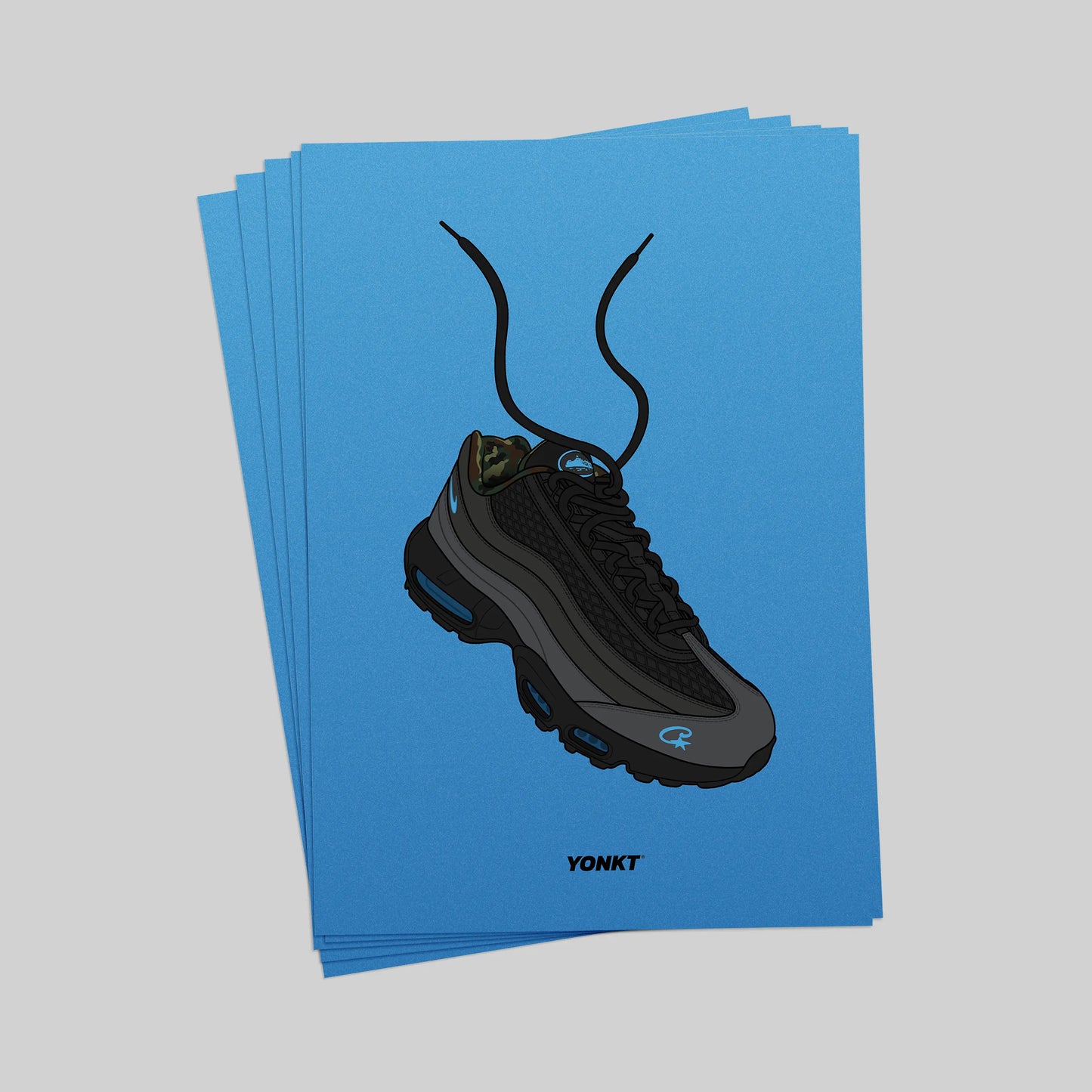 Artwork Corteiz x Nike Air Max 95 SP Aegean Storm