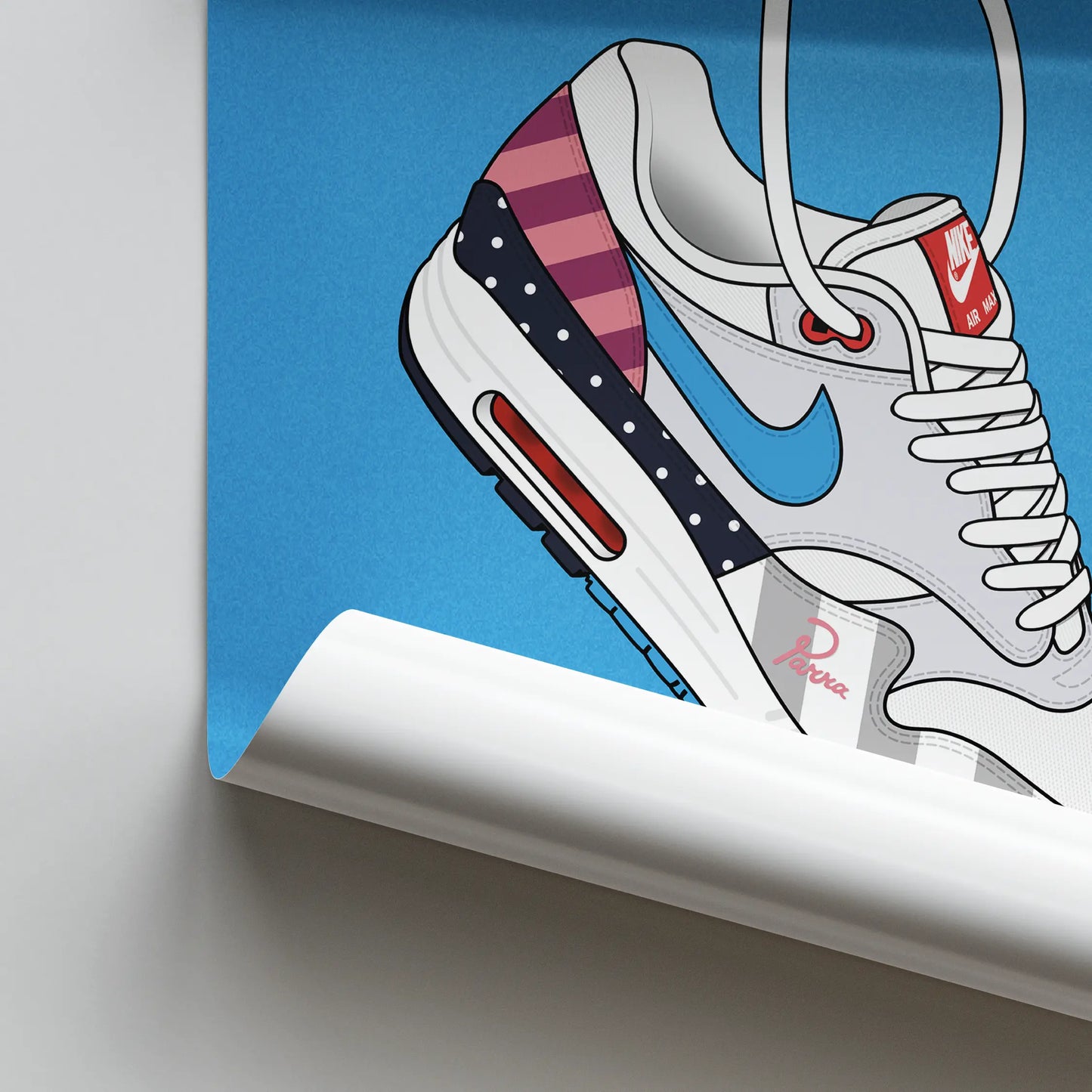 Artwork Parra x Nike Air Max 1 Polka & Stripes