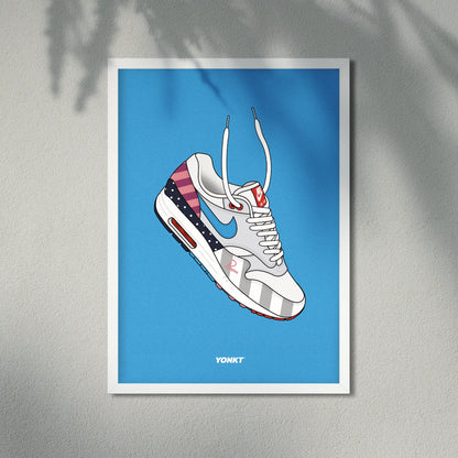 Artwork Parra x Nike Air Max 1 Polka & Stripes