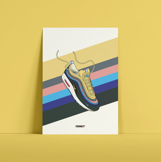 Artwork Sean Wotherspoon x Nike Air Max 1/97 More Air