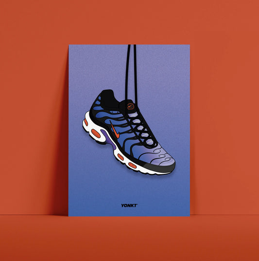 Artwork Nike Air Max Plus TN Voltage Purple