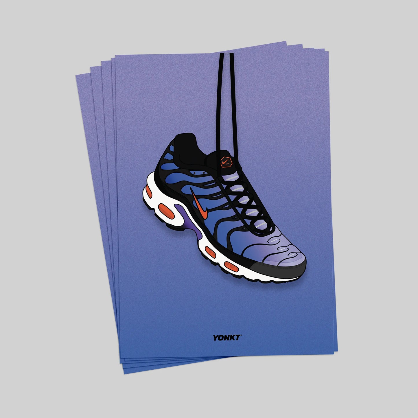 Artwork Nike Air Max Plus TN Voltage Purple