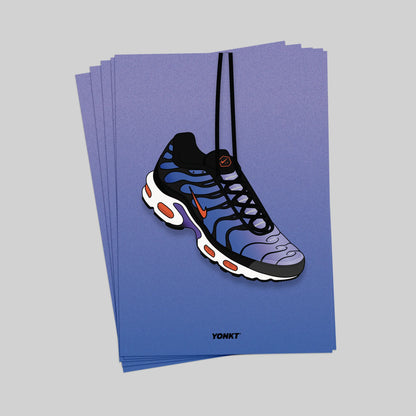 Artwork Nike Air Max Plus TN Voltage Purple