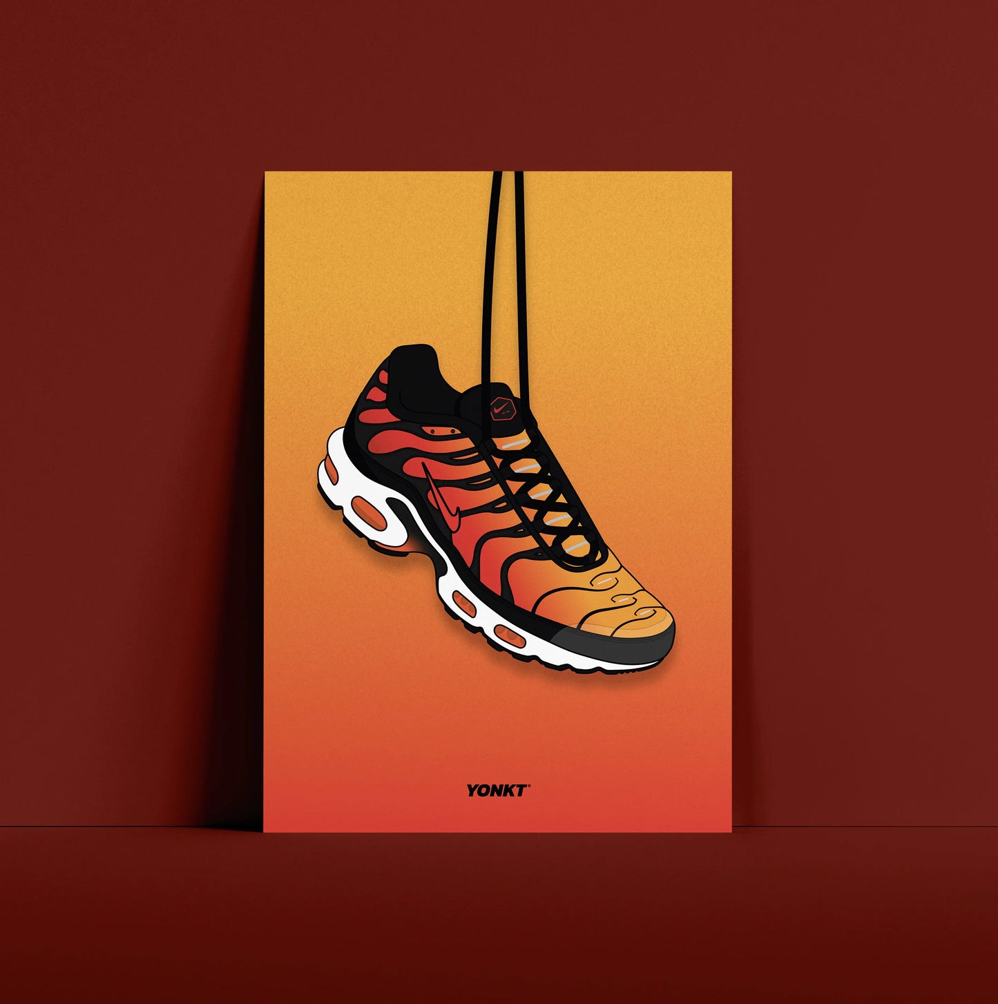 Artwork Nike Air Max Plus TN Magma