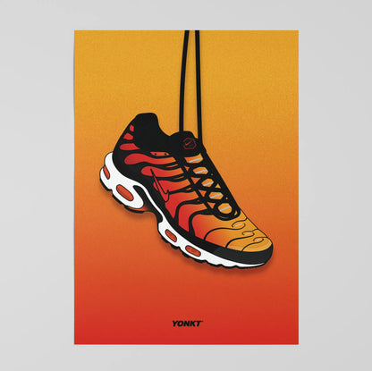 Artwork Nike Air Max Plus TN Magma