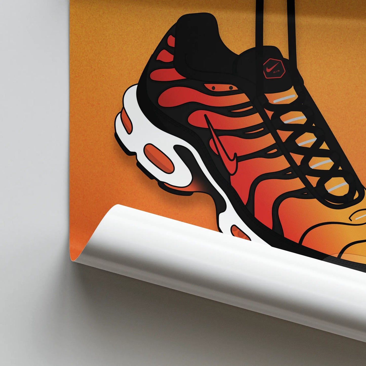 Artwork Nike Air Max Plus TN Magma