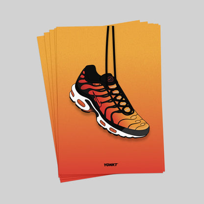 Artwork Nike Air Max Plus TN Magma