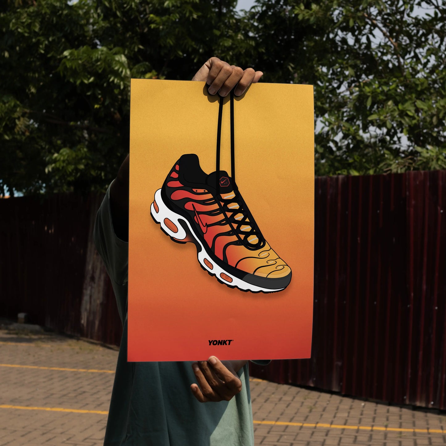 Artwork Nike Air Max Plus TN Magma