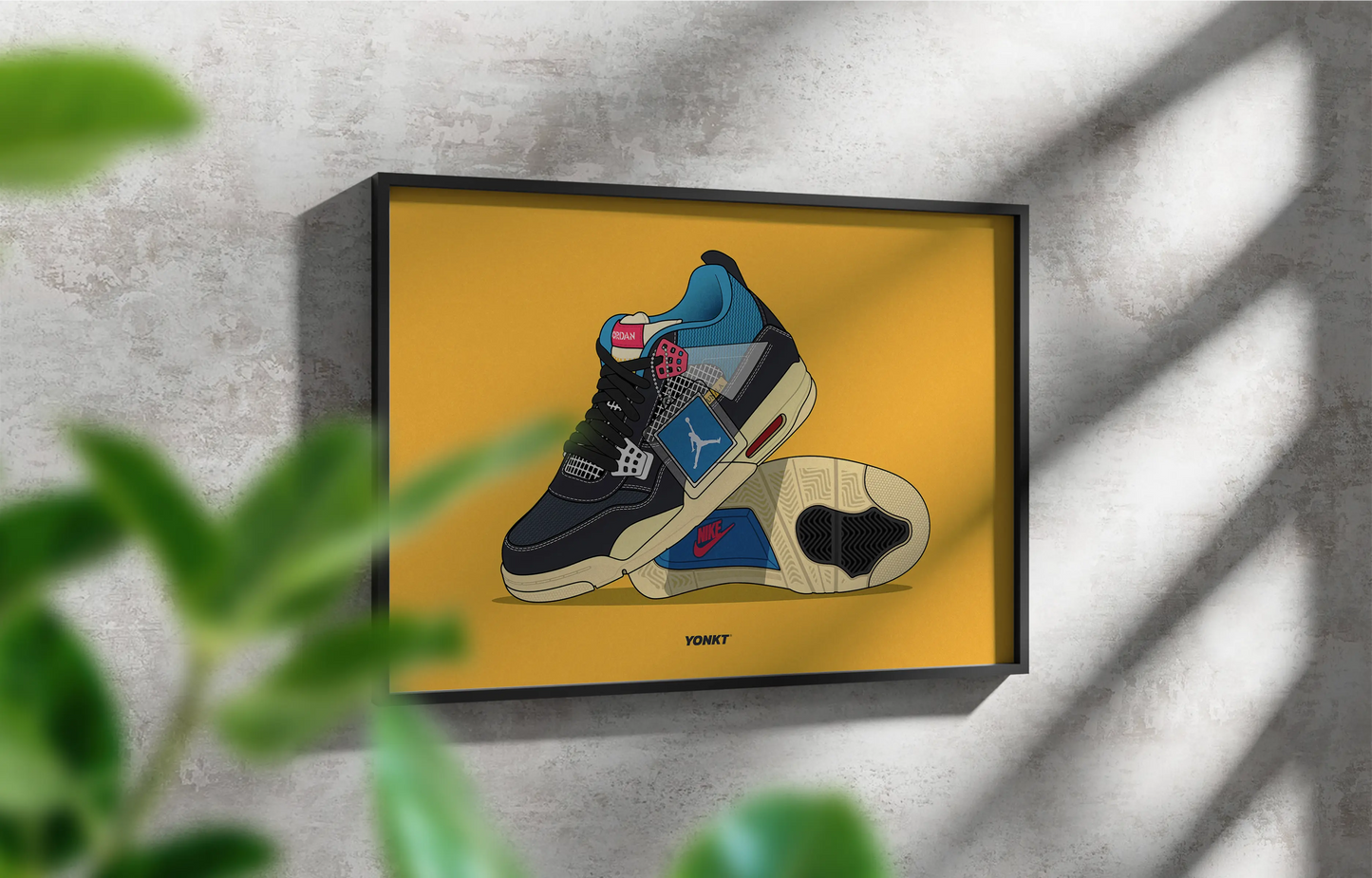 Artwork Union x Air Jordan 4 Retro SP Off Noir